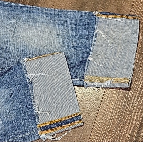 Joes Jeans straight cuffed cropped capri jeans in Candice wash size 30 - Picture 8 of 8